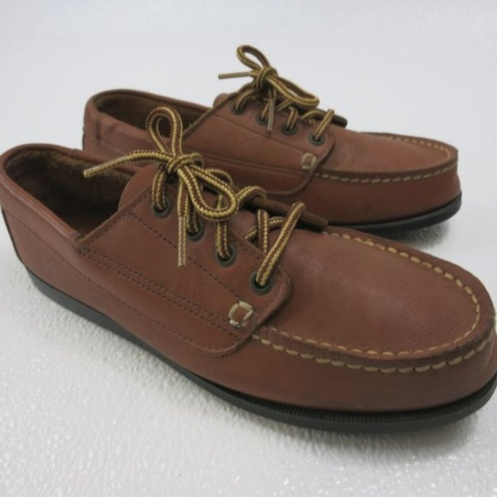 Sperry Top-Sider Leather Boat Shoes Women's Casual Comfort Footwear Shoe 4.5 W